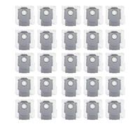 Vacuum Cleaner Bags ，Compatible for Roborock， Saros 10R / Q Revo/Qrevo Pro/Qrevo MaxV/Qrevo Curv/Qrevo Master / S8 MaxV Ultra / S8 Max Ultra(25PCS Bag)