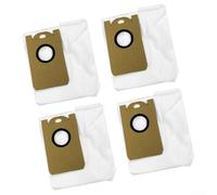 Vacuum Cleaner Bags for Tikom L8000 Plus and SD40, 3.5 L Large Volume Replacement Bags with Fine Filter Made of Non-Woven Fabric, Tear-Resistant and Hygienic (Pack of 4)