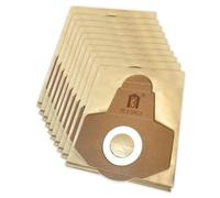 VACUUM CLEANER BAGS FOR USE WITH GUILD 16L GWD16 WET & DRY HOOVER VACUUM Pk10