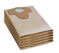 Vacuum Cleaner Bags Set of 5 30 Liter Brown Coarse Dirt Parkside Lidl PNTS 1500 A1 B2 B3 23E 30/4 30/6 30 7/8 30/30 35/5/9 Tear-resistant 30250133 30 Litre