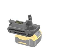Vacuum cleaner battery adapter，Compatible For Dewalt ，18V 20V Li-ion Battery Convert ，Compatible For Dyson V10 SV12