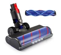Vacuum Cleaner Brush Head Replacement Compatible with Dyson V7 / V8 / V10 / V11 / V15/V8Slim, Flexible 180° Swivel Dyson Direct Drive Head with 4 Led Headlamps For Carpet & Hardfloor With Replacement