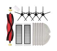 Vacuum Cleaner Brush Mops Hepa Filters Accessories，Compatible For Roborock S5 Max S50 S502 S55 S6 Pure E4 E5，Compatible For Xiaomi 1S SDJQR01RR (Color : 8 pieces H)