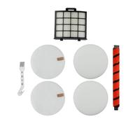 Vacuum Cleaner Brush, Soft Roller Brush Bar Filter Kit for Shark PZ1000UK PZ1000 Series, Replacement Floor Head Cleaning Parts