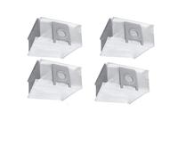 Vacuum Cleaner Collection Bag Compatible For Roidmi EVE Plus Bag Robotic Waste Storage Bag Replacement Accessories (Color : 4PCS Dust bag)