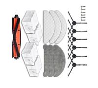 Vacuum Cleaner Collection Bag Compatible For Roidmi EVE Plus Bag Robotic Waste Storage Bag Replacement Accessories (Color : 17PCS Set)