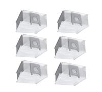 Vacuum Cleaner Collection Bag Compatible For Roidmi EVE Plus Bag Robotic Waste Storage Bag Replacement Accessories (Color : 6 PCS Dust bag)