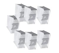 Vacuum Cleaner Collection Bag Compatible For Roidmi EVE Plus Bag Robotic Waste Storage Bag Replacement Accessories (Color : 7 PCS Dust bag)