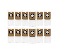 Vacuum Cleaner, Dust Bag, Dust Bin, Disposable Garbage Bag Spare Parts, Compatible For Dream Bot Z10 Pro/Compatible For Xiaomi L10 PLUS (Color : 12pcs)