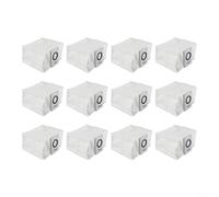 Vacuum Cleaner Dust Bag Set for Ecovacs For Deebot For T20 For OMNI X1 For T10 For TURBO Compatible Models Offering Efficient Dust Capture (1 white dust bag)