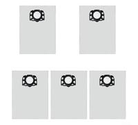 Vacuum Cleaner Dust Bags Dust Collectors Fleece Filter Bags for KARCHER MV4 MV5 MV6 WD 3 WD 4 WD 5 WD 6 P Vacuum Cleaner, Pack Of 5 Bags