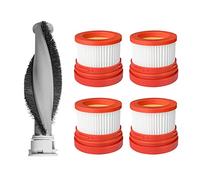 Vacuum Cleaner Evaluation Soft Brush Roller Hepa Filter Accessories Compatible For Dreame V8/V9/V9B/V9D/V9P/V10/V11/V16 (Color : Set 11-4PCS)