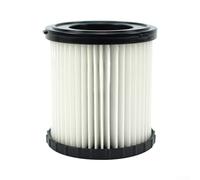 Vacuum Cleaner Filter Cartridge HEPA Dual Layer Washable Compatible For Dewalt DCV580 DCV581H White Black Outer Diameter 4.2in Height 4.5in Home Cleaning