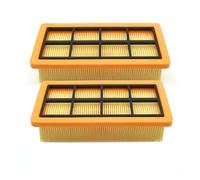 Vacuum Cleaner Filter,Compatible For Karcher，NT65/2 NT72/2, NT25 NT35, SE3001 SE2001, AD2 AD3 AD4, DS5500 DS6000, MV4 MV5 MV6 WD4 WD5 Vacuum Cleaner(D (2Pcs))