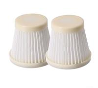 Vacuum Cleaner Filter Element for Simplus XCQH011, 5 Layer PET Filter with High Dust Filtration Efficiency, Washable and Reusable Vacuum Filter Pack of 2 or 4 (2 PACK)