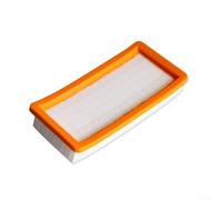 Vacuum Cleaner Filter HEPA Replacement Compatible with Karcher DS5500 DS5600 DS5800 DS6000, Multilayer Filtration for Clean Exhaust Air, Robust Construction, Dimensions 193 x 97 x 30 mm, White