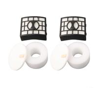 Vacuum Cleaner Filter Kit ForShark Powered AZ910UK NZ801UK AZ910UKT NZ801UKT, 2 Foam & 2 Felt, Replacement Parts