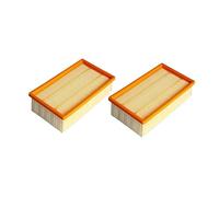 Vacuum Cleaner Filter. Replace The Vacuum Cleaner Filter Fittings. Compatible For Karcher NT25 NT35 NT361 NT45 NT55 NT611 (Color : 2pcs)
