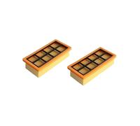 Vacuum Cleaner Filter Replacement .Compatible For Karcher AD3.200 AD 3. Premium Flat Pleated Filter Core Home Appliance Part Accessories(2PCS)