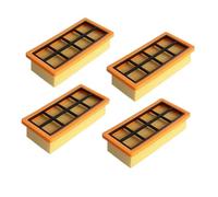 Vacuum Cleaner Filter Replacement .Compatible For Karcher AD3.200 AD 3. Premium Flat Pleated Filter Core Home Appliance Part Accessories(4PCS)
