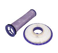 Vacuum Cleaner Filter Replacement Set - Dust Reduction and Enhanced Cleaning Efficiency, Premium Material for Long Life, Easy to Replace for DC41 DC65 DC66, Soft Texture F
