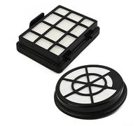 Vacuum Cleaner Filters Kits,Replacement RHCV1611 Motor Protection Filter & Exhaust Filter for Russell Hobbs Vacuum RHCV1611 Compact XS Cylinder Filters Vacuum Spare Parts Kits