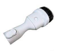 Vacuum Cleaner Flat Brush Nozzle Attachment, Slim Floor Cleaning Tool Replacement Accessory For Carpets Corners Upholstery And Hard Floors, Easy Install White For Home Use(B)