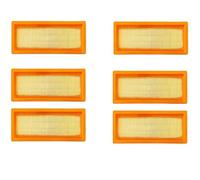 Vacuum Cleaner Flat Pleated Filter High-efficiency Filter,Compatible For Karcher SE3001 SE2001 SE5.100 SE6.100 K2801 K2701,Vacuum Cleaner Spart Parts(6pcs)