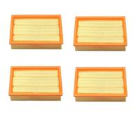 Vacuum Cleaner Flat Pleated Filter Replacements Filter,Compatible For Karcher,NT25 NT35 NT360 NT45/1 NT55/1 NT361 NT561 NT611 Vacuum Cleaner Parts(4pcs)