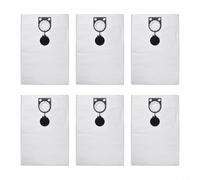 Vacuum Cleaner Fleece Filter Dust Bags, For Metabo For ASR 25 L SC, For ASR 2025 For ASR 35 For ASR 50 L SC (6pcs)