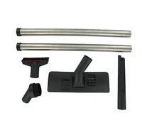 Floor Nozzle & Tool Accessory Kit with Standard Metal Extension Rod Tubes