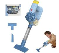 Vacuum Cleaner for Kids Age 3+, Pretend Play Electric Vacuum Cleaner Toy with Flat Nozzle,Childrens Play House Toys, Baby Sweepers, Children Role Playing Toys,Birthday Gift (Blue)