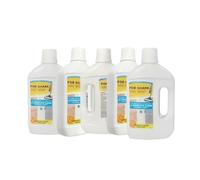 Vacuum Cleaner Hardwood Floor Cleaning Solution 1L With Citrus Scent. Compatible With SHARK Matrix Plus, AI Ultra, RV2310AE, WD261, AW261, WD161, WD200, VM200C(5pcs)