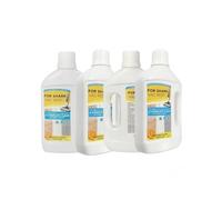 Vacuum Cleaner Hardwood Floor Cleaning Solution 1L With Citrus Scent. Compatible With SHARK WD201，S2001，WD100，AV2001WD AI，RV2310AE Matrix, WD101, WD201，VM252(4pcs)