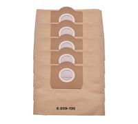 Vacuum Cleaner HEPA Filter. Compatible For Karcher A2004 A2054 A2204 A2656 WD2000 WD2250 WD2 WD3 Premium MV2 MV3 6,959-130(5pcs Dust Bag)
