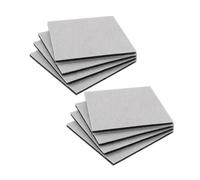 Vacuum Cleaner HEPA Filter Compatible With Philips Electrolux Motor Cotton Filter Wind Air Inlet Outlet Filter (Color : 8 Pcs)