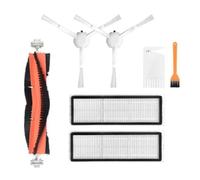 Vacuum Cleaner Hepa Filter Main Brush Side Brush，Compatible For Xiaomi Mijia 1C，Compatible For Dreame F9 Parts Kits