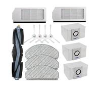 Vacuum Cleaner Hepa Filter Mop Pads Dust BagsAccessories Parts，Compatible For ECOVACS DEEBOT T10 Plus/ T10