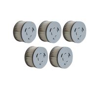 Vacuum Cleaner HEPA Filters. Compatible For Jimmy A6 A7 A8 .Handheld Vacuum Cleaner Filter Replacement Parts Spare Parts(Color:5pcs filter)