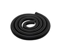 Vacuum Cleaner Hose Inner 60mm/Outer 70mm Soft Pipe Durable Straws Tube General Industrial Bellows(Black-2m (60mm))