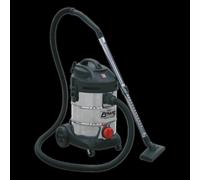 Vacuum Cleaner Industrial 30L 1400W/230V Stainless Drum