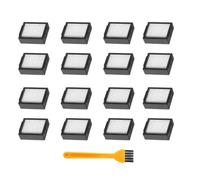 Vacuum Cleaner Kits Hepa Filter Accessories，1pcs-100Pcs Replacement Hepa Filters，Compatible For Roomba I7+ E5 E6 (Color : 16Pcs filter)
