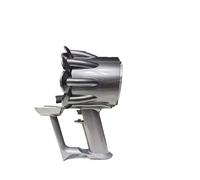 Vacuum Cleaner Main Body Assembly Housing Replacement ,Compatible for Dyson SV18/V10slim,Handle Shell Gray (Without Switch) Dust Collector