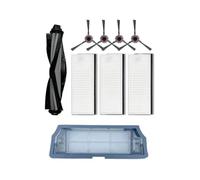 Vacuum Cleaner Main Brush Cover Side Brush Dust Box HEPA Filter Primary Filter Compatible With Yeedi Mop Station Robot Vacuum Cleaner Parts (Color : As shown9)