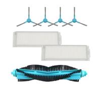 Vacuum Cleaner Main Brush Side Brush HEPA Filter Mop Cloth Compatible For Conga 3490 Elite Robotic Vacuum Cleaner Parts Accessories (Color : All shows9)