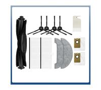 Vacuum Cleaner Main Brush Side Brush Hepa Filter Mop Rag Dust Bag Replacement Accessories. Comaptible For Neabot Nomo N2 (Color : Set D)