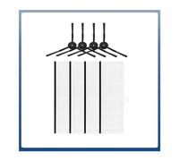 Vacuum Cleaner Main Brush Side Brush Hepa Filter Mop Rag Dust Bag Replacement Accessories. Comaptible For Neabot Nomo N2 (Color : Set G)