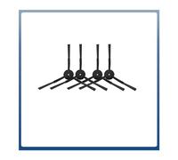 Vacuum Cleaner Main Brush Side Brush Hepa Filter Mop Rag Dust Bag Replacement Accessories. Comaptible For Neabot Nomo N2 (Color : 3pcs filters)