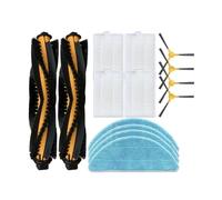 Vacuum Cleaner Main Brush Side Brush Hepa Filter Mop Rag Replacement Accessories. Comaptible For Honiture Q5 (Color : 12 pcs)
