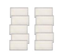 Vacuum Cleaner Main Brush Side Brush HEPA Filter Mop Rag Replacement Accessories. Comaptible For Proscenic 800T 820S (Color : 10pcs filter)